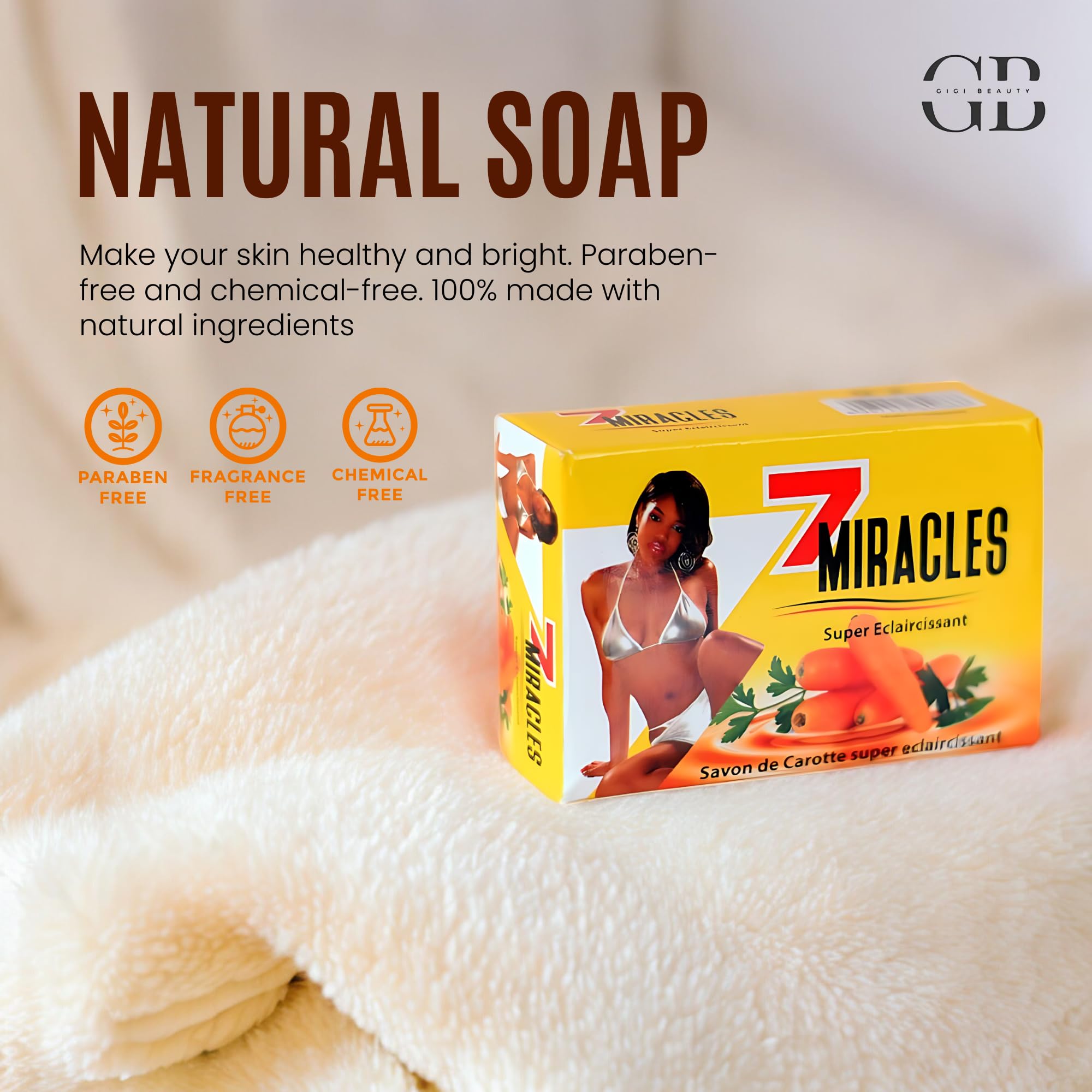 Amazon.com : 7 Miracles Organic Moisturizing Soap Set | Natural